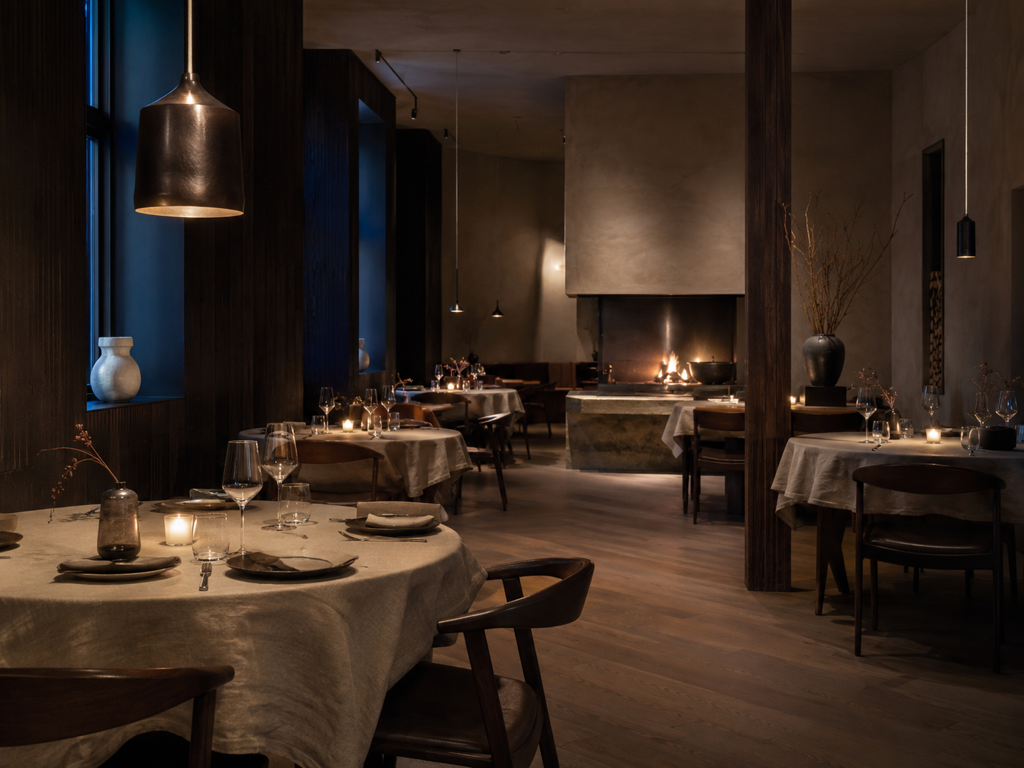 Interiøret hos Ember restaurant